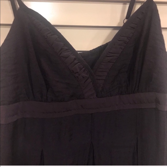 COPY - Deep navy/eggplant colored maxi dress - Picture 4 of 4